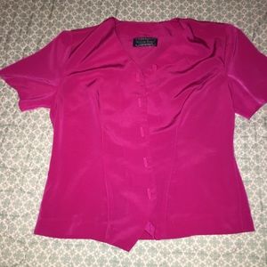 Soft pink button up dress shirt